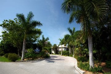 driveway to main office